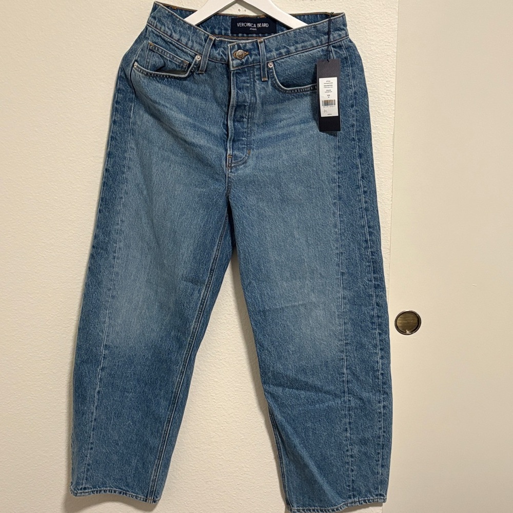 VB Blue Barrel Denim Jeans
